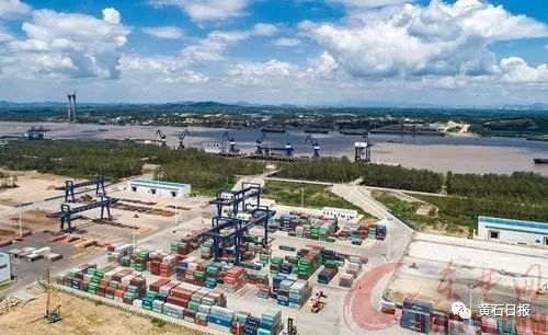 寶鋼黃石新港最新動(dòng)態(tài)揭秘，港口邊的快樂(lè)時(shí)光